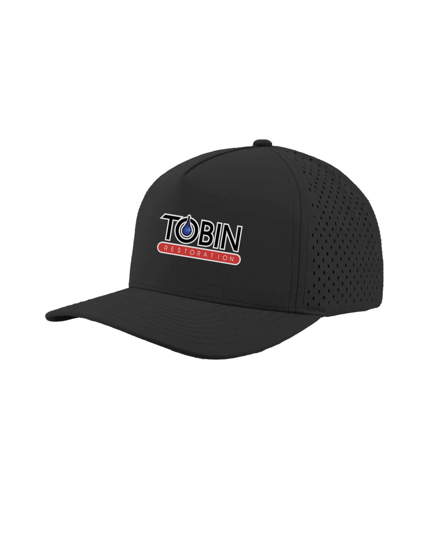 Tobin Restoration - ZAPPED HEADWEAR - 5 Panel Medium Profile Snapback - BLACKHAWK