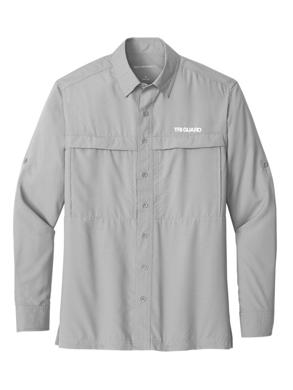 Tri Guard Technicians - W960 Port Authority® Long Sleeve UV Daybreak Shirt