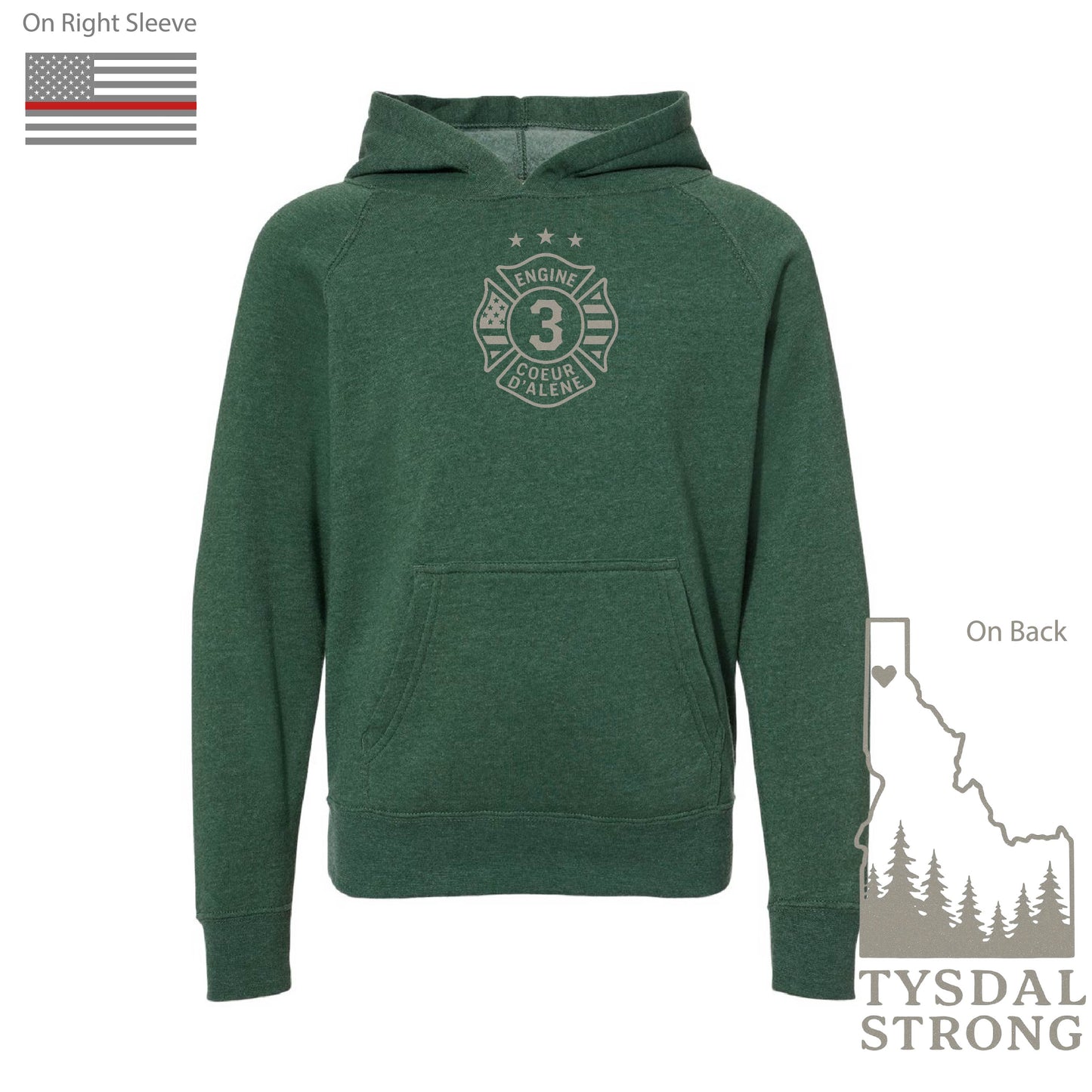 Tysdal Strong - KIDS Hoodie