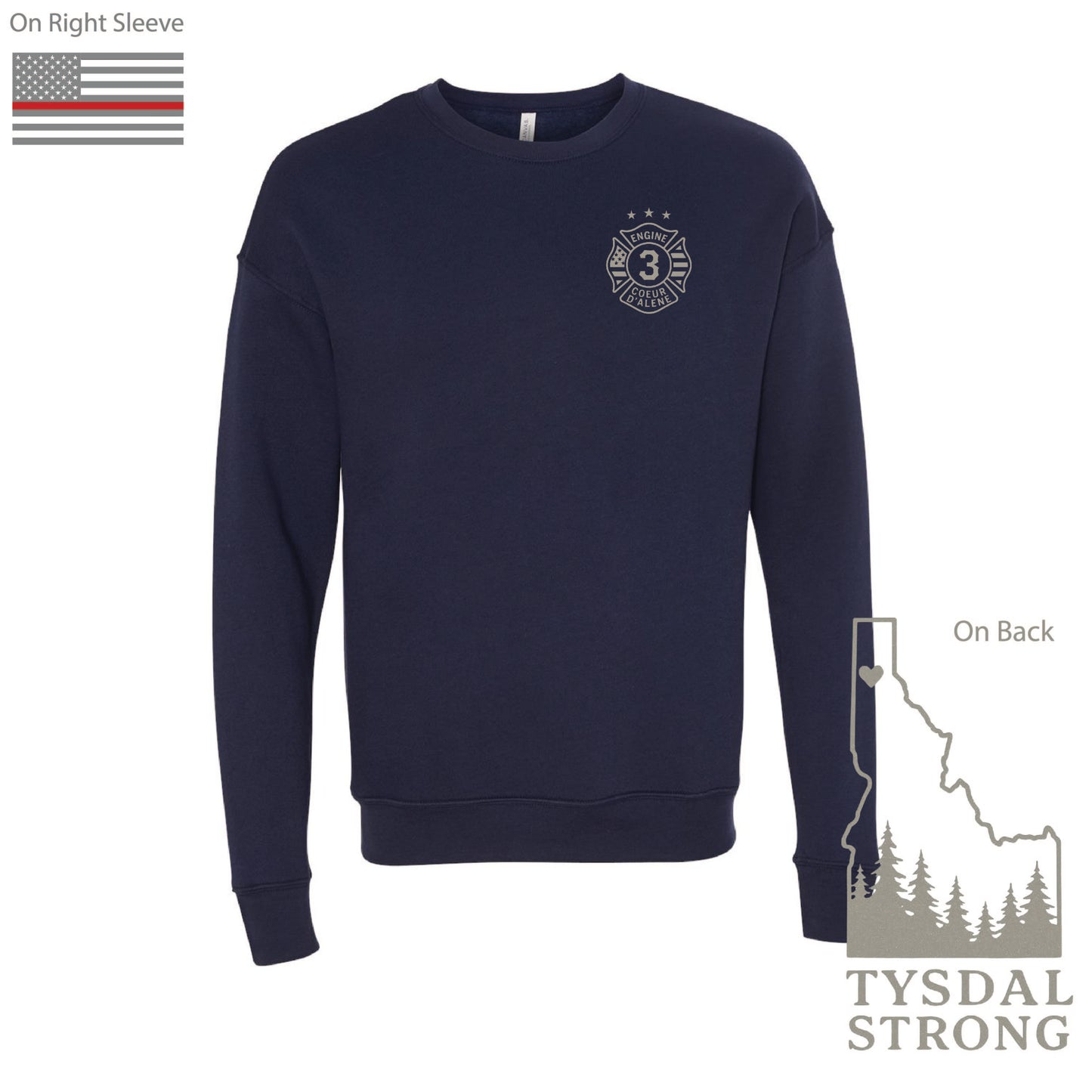 Tysdal Strong - Super Soft Fleece Crewneck