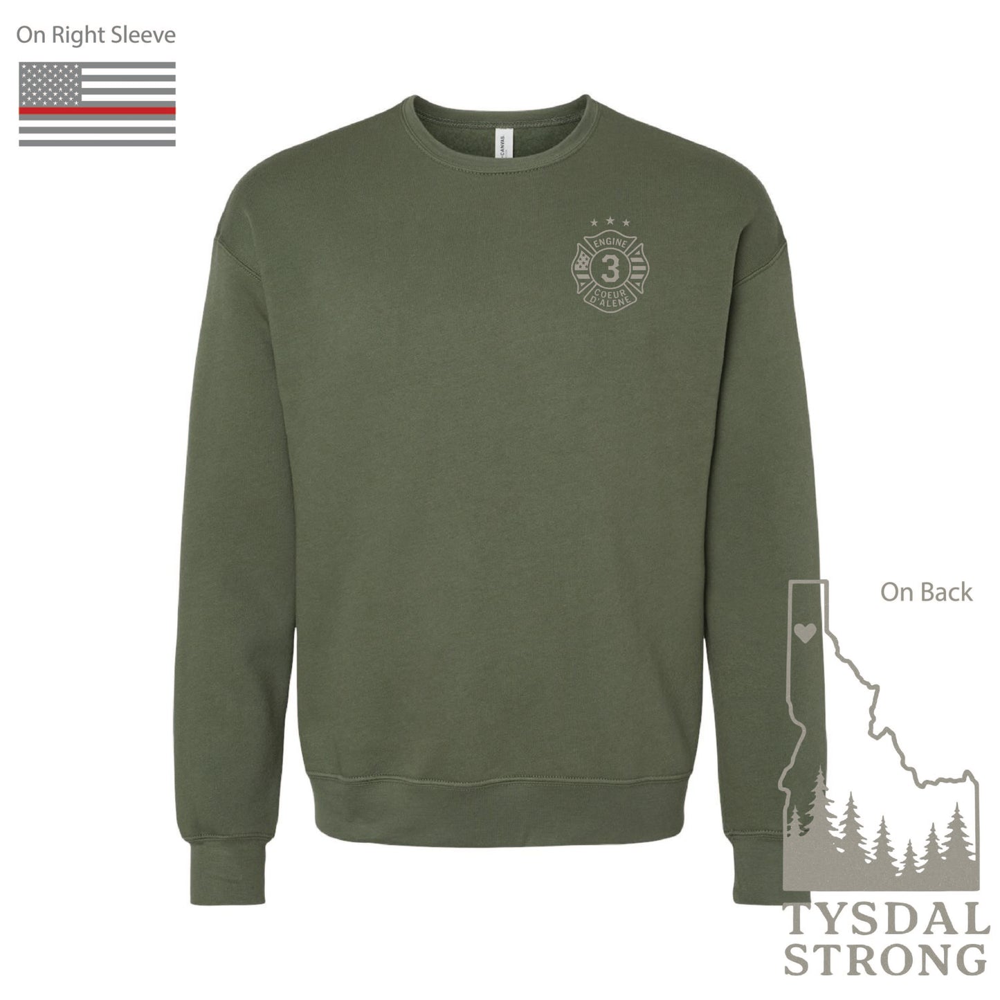 Tysdal Strong - Super Soft Fleece Crewneck