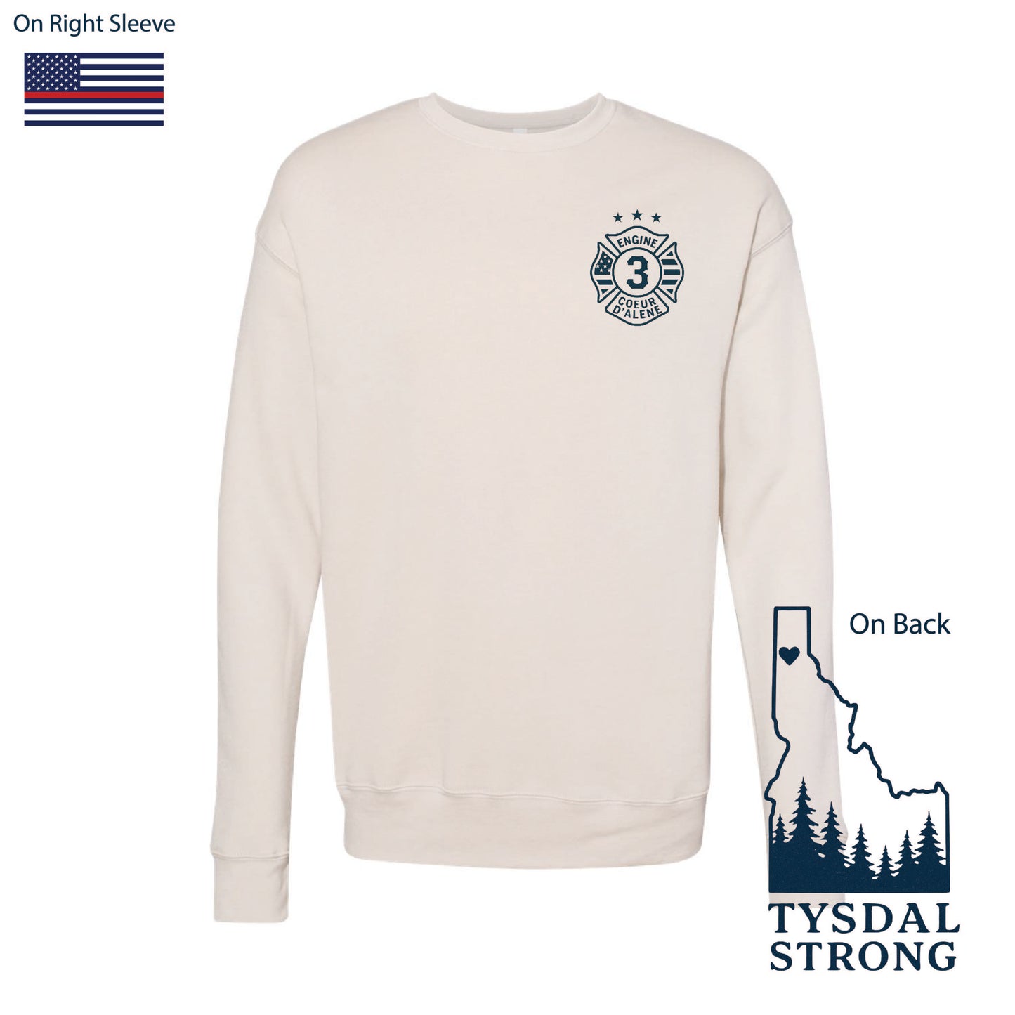 Tysdal Strong - Super Soft Fleece Crewneck