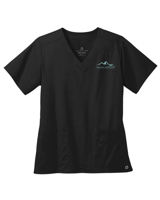 Urology Associates - Standard Scrubs Women's WorkFlex V-neck Top