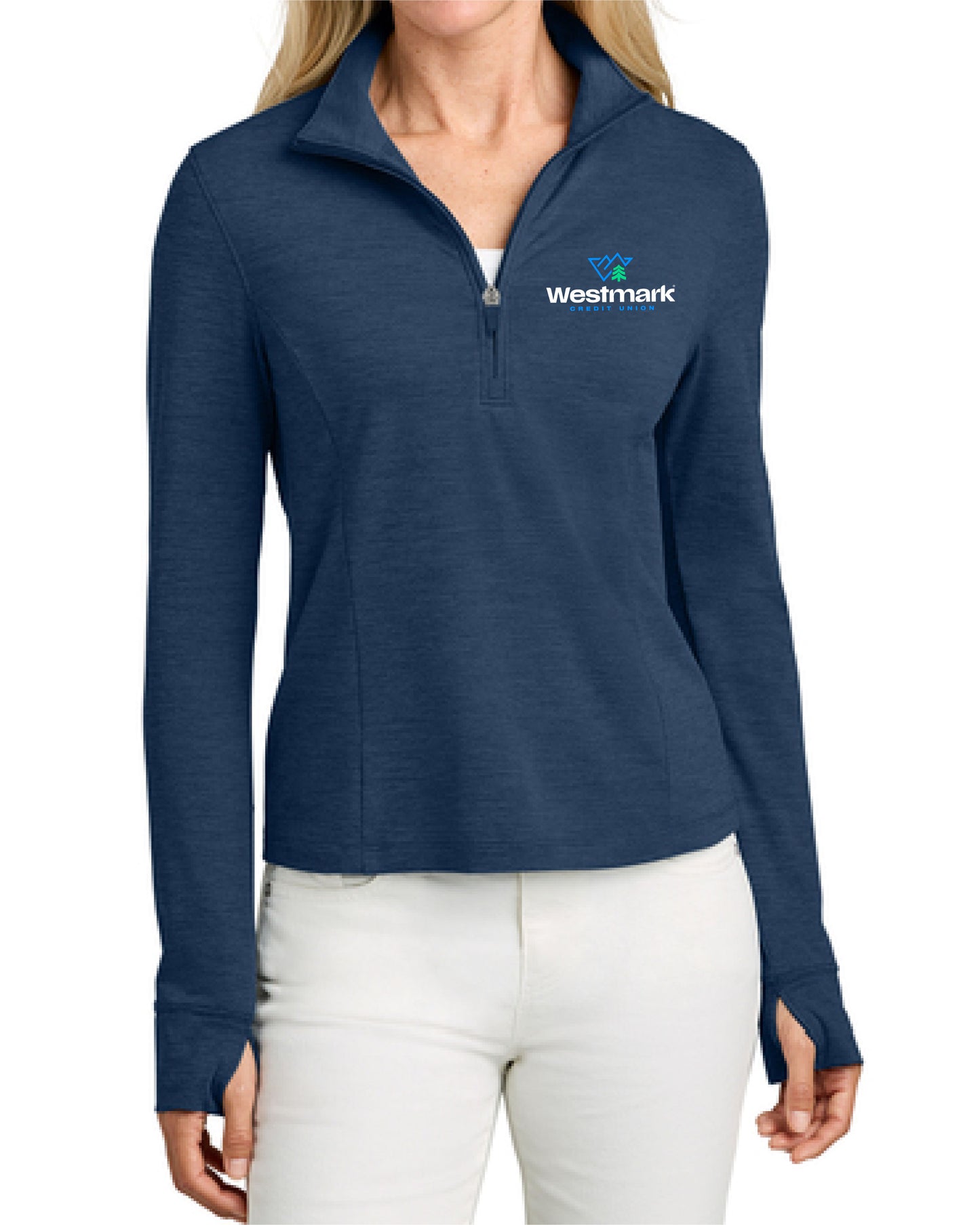 Westmark Credit Union - Embroidered TMA42778 TravisMathew Women’s Onward 1/2-Zip