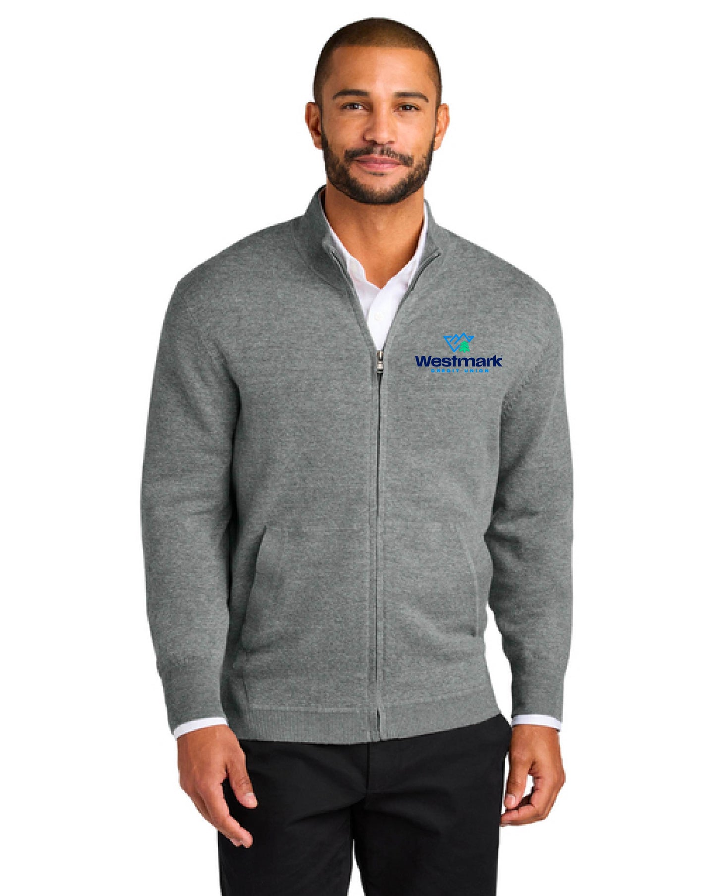 Westmark Credit Union - Embroidered SW2901 Port Authority® Easy Care Full-Zip Sweater