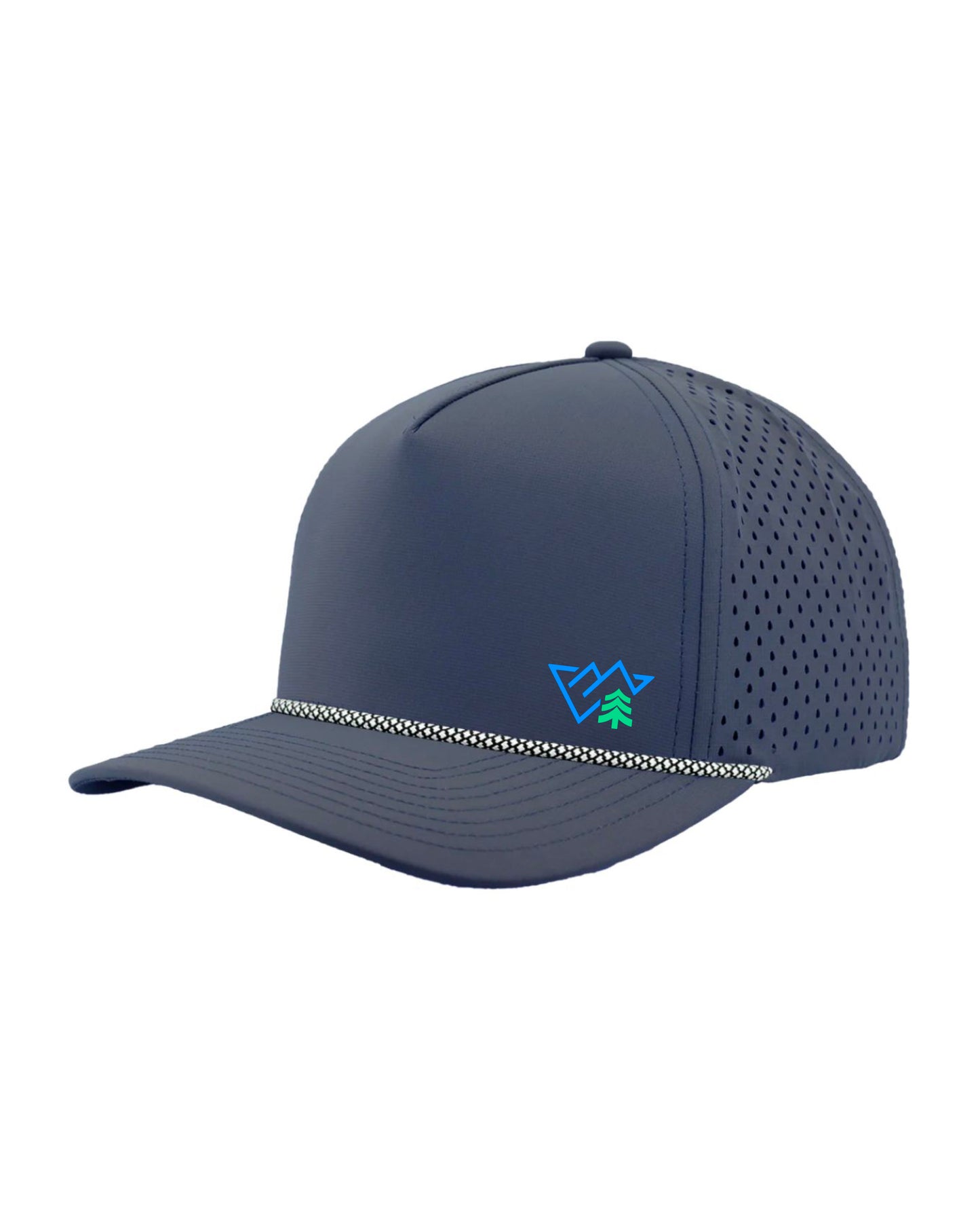Westmark Credit Union - ZAPPED HEADWEAR - 5 Panel Medium Profile Snapback w/ Rope - BLACKHAWK R+