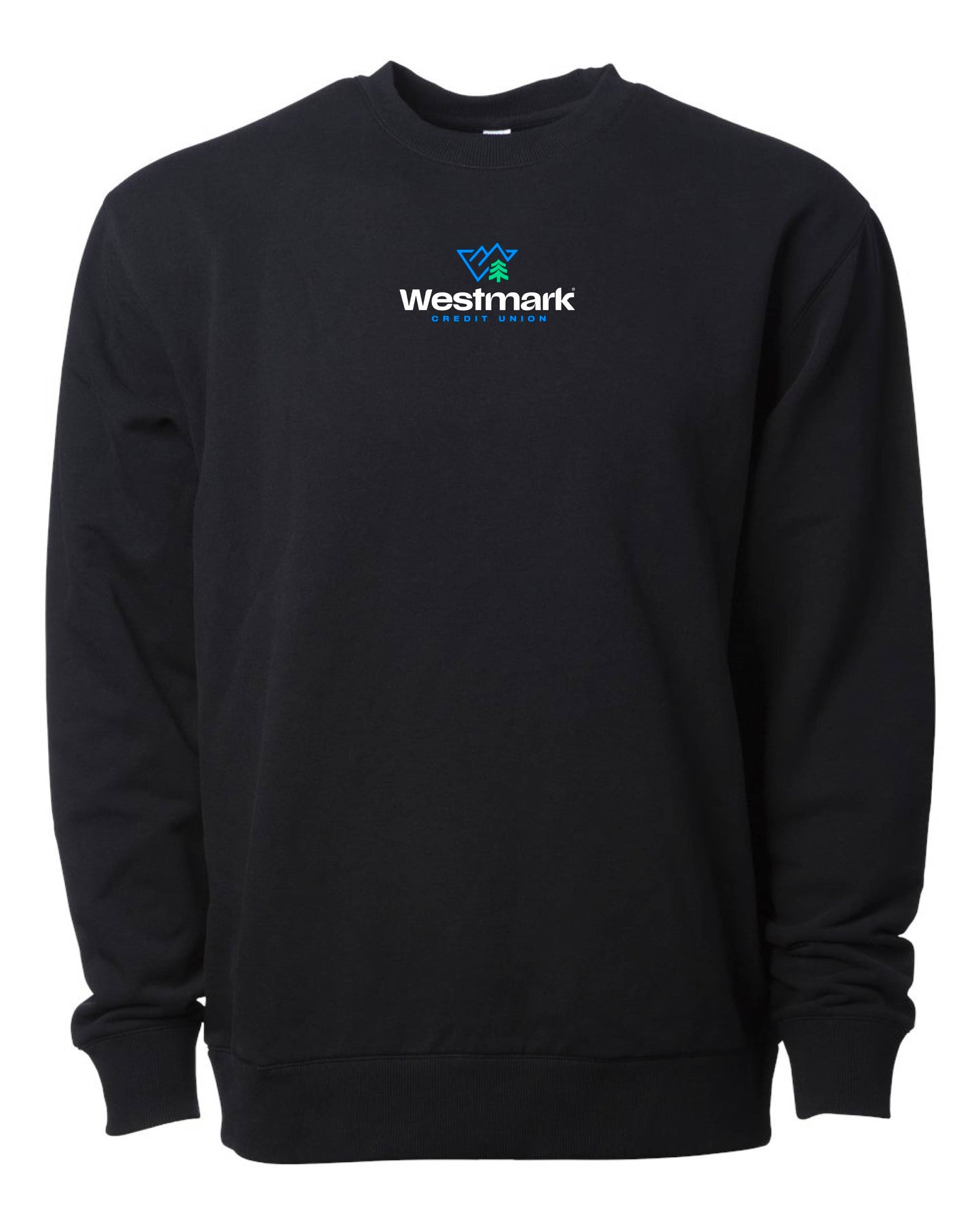 Westmark Credit Union - Embroidered Independent Trading Co. Lux Heavyweight Modal Crewneck Sweatshirt - INDLUXCREW