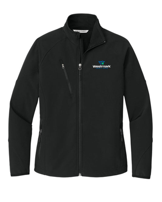 Westmark Credit Union - Embroidered L705 Port Authority® Women's Textured Soft Shell Jacket