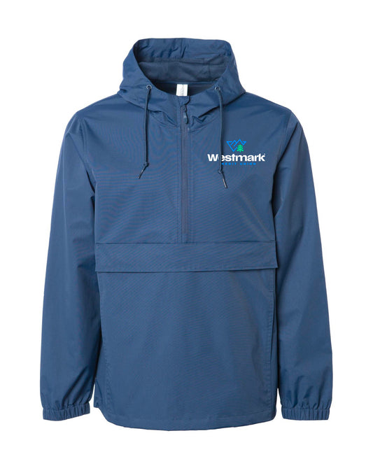 Westmark Credit Union - Embroidered Independent Trading Co. - Water Resistant Windbreaker Anorak Jacket - EXP94NAW