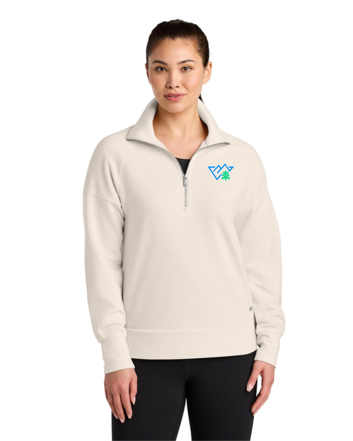 Westmark Credit Union - Embroidered LOG814 OGIO® Women’s Luuma 1/2-Zip