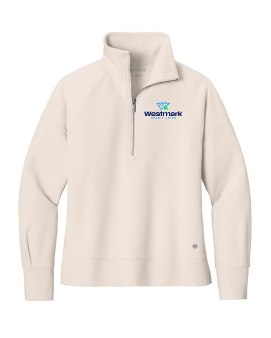 Westmark Credit Union - Embroidered LOG814 OGIO® Women’s Luuma 1/2-Zip