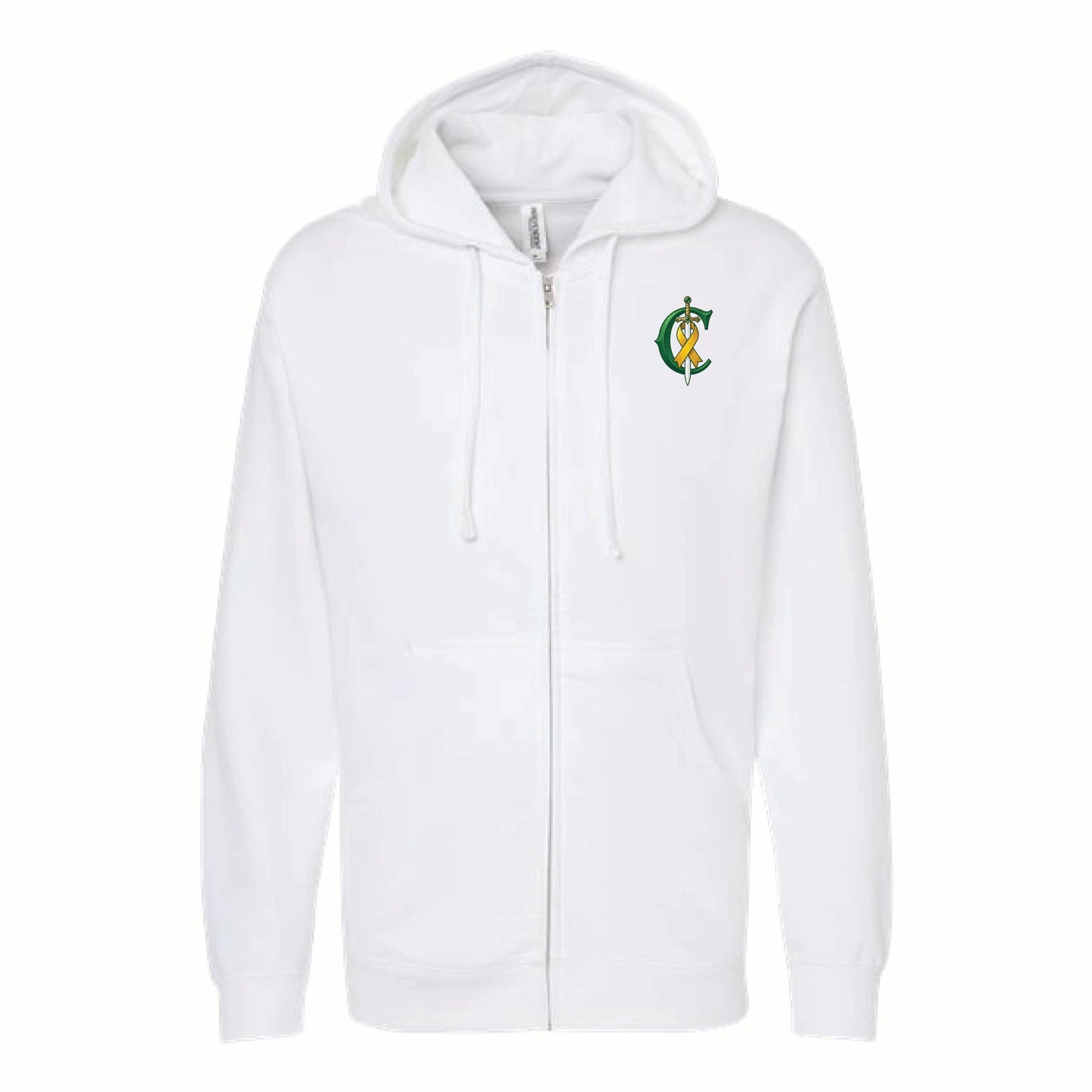Caellum Conquers - Independent Full Zip - SS4500Z - Pocket Front & Back